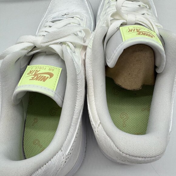 Nike Air Force 1 Women's Low Pastel Reveal Tear Here Size 11 White DJ6901-600 - Picture 8 of 10
